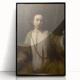 Baroque Art - Serene Portrait of Grace and Elegance