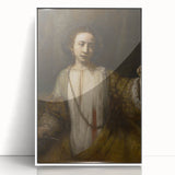 Baroque Art - Serene Portrait of Grace and Elegance