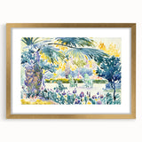 Garden of the Painter by Cross: Colorful Impressionist Garden Wall Art