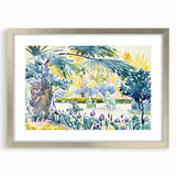 Garden of the Painter by Cross: Colorful Impressionist Garden Wall Art