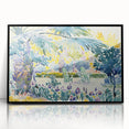 Garden of the Painter by Cross: Colorful Impressionist Garden Wall Art