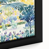Garden of the Painter by Cross: Colorful Impressionist Garden Wall Art