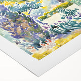 Garden of the Painter by Cross: Colorful Impressionist Garden Wall Art