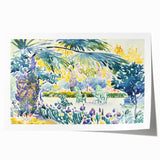 Garden of the Painter by Cross: Colorful Impressionist Garden Wall Art