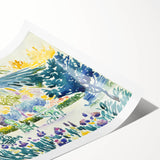 Garden of the Painter by Cross: Colorful Impressionist Garden Wall Art