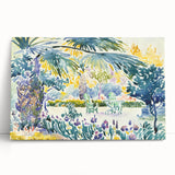 Garden of the Painter by Cross: Colorful Impressionist Garden Wall Art