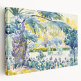 Garden of the Painter by Cross: Colorful Impressionist Garden Wall Art