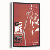 Gary Clark Jr. Retro Wall Art - Vintage Antone’s Concert Poster