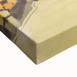 Realism Art Print of Bustling Market Scene - Vibrant Street Life