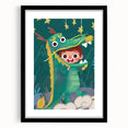 Whimsical Boys Room Wall Art – Child in Dragon Costume