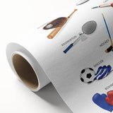 Sports Educational Wall Art - Kids' Learning Poster