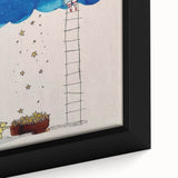 Girls Room Wall Art – Star Catcher Nursery Wall Art for Kids Rooms