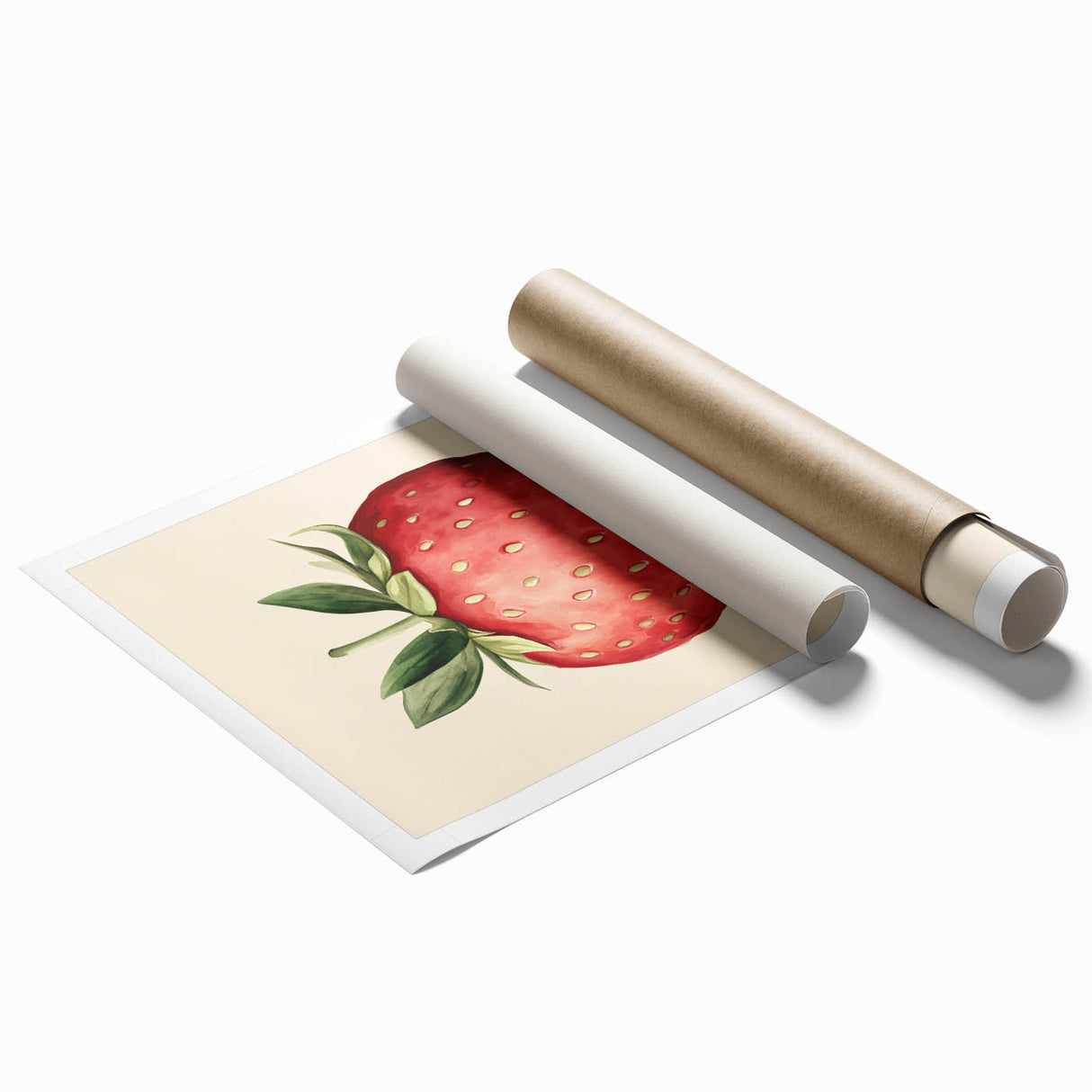 Strawberry Fruit Nursery Wall Art - Baby Room & Kids Room Decor