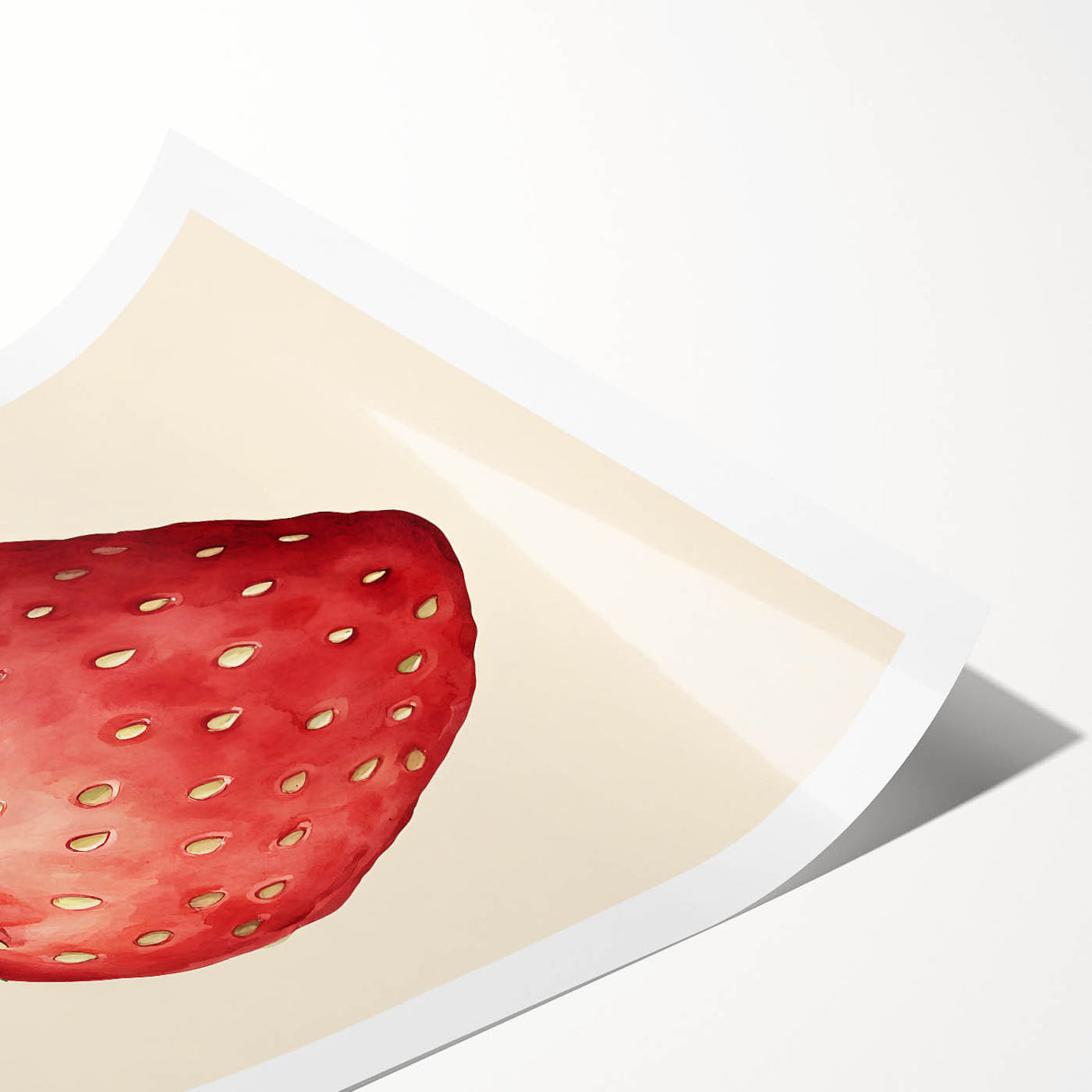 Strawberry Fruit Nursery Wall Art - Baby Room & Kids Room Decor