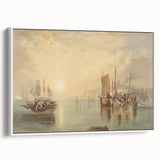 Romanticism Art - Sunrise at Margate - Classic Coastal Romantic Print