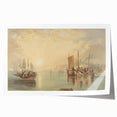 Romanticism Art - Sunrise at Margate - Classic Coastal Romantic Print