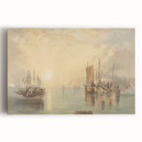 Romanticism Art - Sunrise at Margate - Classic Coastal Romantic Print