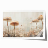 Abstract floral wall art print showcasing vibrant colors and intricate patterns, rolled for easy storage and shipping, perfect for modern home decor accents.