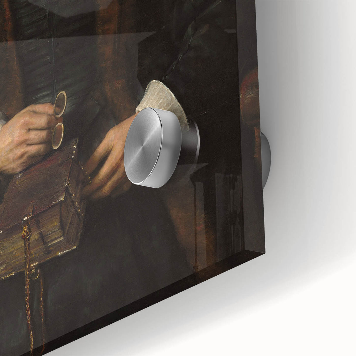 Elegant Baroque Portrait of a Woman with Book - Classic Art Print