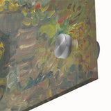 Expressionist Forest Scene - Vibrant Little Houses Wall Art