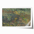 Expressionist Forest Scene - Vibrant Little Houses Wall Art