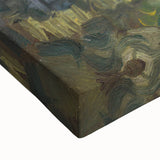 Expressionist Forest Scene - Vibrant Little Houses Wall Art