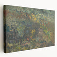 Expressionist Forest Scene - Vibrant Little Houses Wall Art