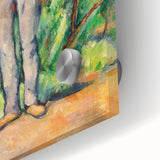 Impressionism Wall Art - Portrait of a Gardener - Cezanne’s Vibrant Nature Scene