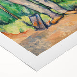 Impressionism Wall Art - Portrait of a Gardener - Cezanne’s Vibrant Nature Scene