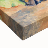 Impressionism Wall Art - Portrait of a Gardener - Cezanne’s Vibrant Nature Scene