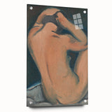 Elegant Nude Study - Modern Wall Art of Figurative Expression