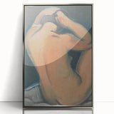 Elegant Nude Study - Modern Wall Art of Figurative Expression