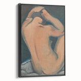 Elegant Nude Study - Modern Wall Art of Figurative Expression