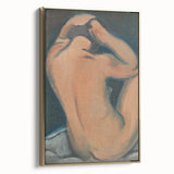 Elegant Nude Study - Modern Wall Art of Figurative Expression