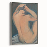 Elegant Nude Study - Modern Wall Art of Figurative Expression