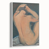 Elegant Nude Study - Modern Wall Art of Figurative Expression