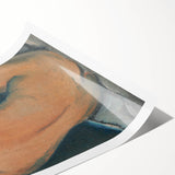 Elegant Nude Study - Modern Wall Art of Figurative Expression