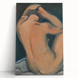 Elegant Nude Study - Modern Wall Art of Figurative Expression