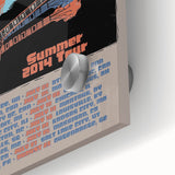 Gary Clark Jr. Retro Wall Art - Vintage 2014 Tour Poster