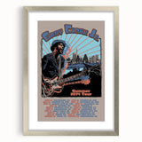 Gary Clark Jr. Retro Wall Art - Vintage 2014 Tour Poster