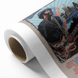 Gary Clark Jr. Retro Wall Art - Vintage 2014 Tour Poster