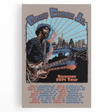 Gary Clark Jr. Retro Wall Art - Vintage 2014 Tour Poster