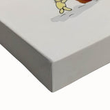 Whimsical Boys Room Wall Art – Child Catching Stars with Teddy Bear