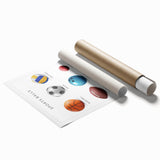 Sports Balls Educational Wall Art - Kids' Learning Poster