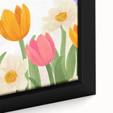 Floral Butterfly Nursery Art for Kids – Children's Wall Decor