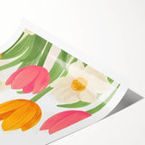 Floral Butterfly Nursery Art for Kids – Children's Wall Decor