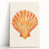 Seashell Nursery Wall Art - Baby Room & Kids Room Decor