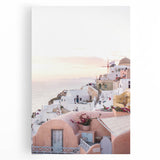 Black and white abstract design on large stretched canvas, ideal for kitchen wall art.