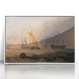 Romanticism Art - Sheerness at Sea - Classic Romantic Nautical Print
