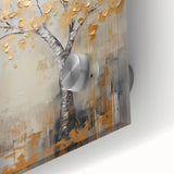 Close-up of a vibrant abstract floral wall art piece, showcasing intricate details in bold colors, designed for modern home decor. Perfect for adding a touch of elegance and creativity to any room.